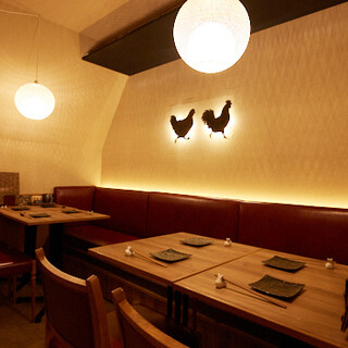 最大10名様までの個室完備◆和モダンな空間で楽しいご宴会を