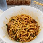 中華そば土屋商店 - 漆黒に染まった自家製太麺