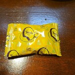キッチン ブルー グローブ - お菓子のアップ