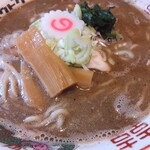 津軽煮干中華蕎麦 サムライブギー - 濁り煮干しソバ（アップ）