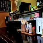 焼鳥 あばれん坊 - カウンター席