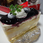 ブルーベリーチーズケーキ