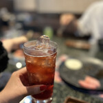 あみやき亭 - カシスソーダ