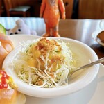 珈琲館RODAN - サラダが何かちょっと…(^▽^;)