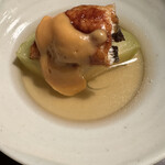 徳ㇵ本也 - 鰻と賀茂茄子の抱き合わせ