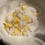 徳ㇵ本也 - 玉蜀黍ご飯