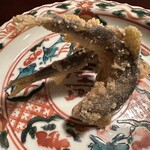 徳ㇵ本也 - 鮎の唐揚げ