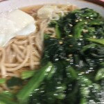 そばの神田東一屋 - 躍動感あぐれる