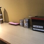 そばの神田東一屋 - コンディメンツ。