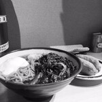 そばの神田東一屋 - #アー写っぽく撮るとこうなる。