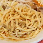ラーメン二郎 - 麺