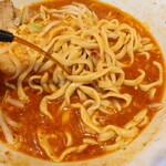 ラーメン二郎 - 赤酢投入～♪