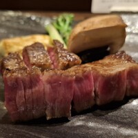 鉄板 日本橋 KITAZUMI - 岩手県の黒毛和牛のイチボステーキ