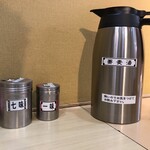 そばの神田東一屋 - コンディメンツ。