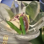 水明館 - イチジク、鮑、