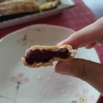 うさぎや 本店 - 最中 断面