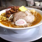 自家製麺 ら～めん かり屋 - みそコーンバターら～めん