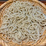 大阪 松下 - 特徴ある二八そば。