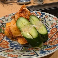 神戸焼肉 金虎 - キムチ
