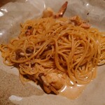 麦々屋 - ウニのクリームパスタ