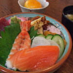白百合寿司 - 09.10.28海鮮丼