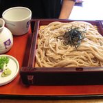 鶴華 波積屋 - 基本のざるそば