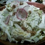 魚金 - 白菜のシーザーサラダ。