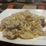 イワナガ食堂 - ⑦鹿児島県産六白黒豚のシンプルチャーハン