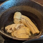 かず家 - 魚の子？の煮付け。私は、魚の子はあまり得意ではないのですが、これはおいしかった。