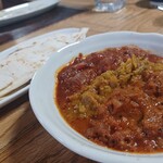葡萄舎 - 印度Curry(なすトマトカリー
      、キャベツのココナッツカリー
      、オクラとムングダルカリー
      )
