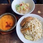 麺屋　たか - ツレが食べた辛味噌つけ麺（激辛）（税込1,280円）