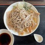 つけ蕎麦和だす - 手打ち　仙台豚つけ蕎麦（並•冷）980円