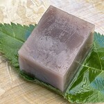 一幸庵 - 水羊羹。これ、本当美味しかった！