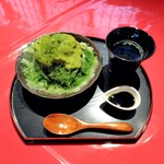 伊勢 古仁屋 - 抹茶エスプーマかき氷