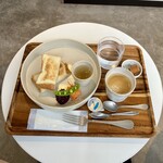 クロカツサン - Breakfast Special Set780円