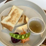 クロカツサン - Breakfast Special Set780円