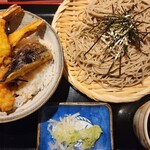 Minami An - Zaru Soba and Mini Tempura Rice Bowl Set
