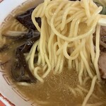 かめやラーメン - 麺