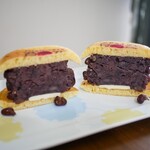 東京あんぱん 豆一豆 - 東京あんパンケーキ　ぱっかーん