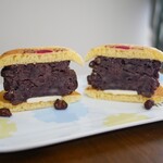 東京あんぱん 豆一豆 - 東京あんパンケーキ　ぱっかーん