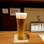 晩酌屋 さんすけ - 生ビール