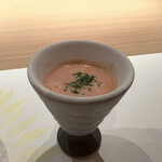 鮨アカデミー樹 - 季節の擦り流し：トマトの擦り流し