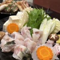 泳ぎとらふぐ活蟹料理 あじ平 曽根崎 - 