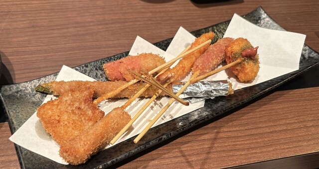 串揚げやかた 郷（クシアゲヤカタミヤコ） - 山形（串揚げ）の写真