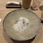 LURRA° - グリルド鮑、スナップエンドウとシジミ