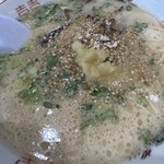 長浜ラーメン 一心亭 - 上から！