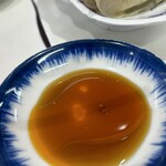 長浜ラーメン 一心亭 - タレ＆辣油！