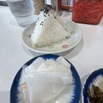 長浜ラーメン 一心亭 - 漬物…美味い！