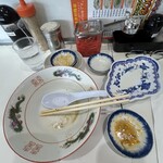 長浜ラーメン 一心亭 - 完食！スープも完飲…ヤバイね！