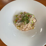 イタリア料理 チャオチャオ - タコと枝豆のリゾット